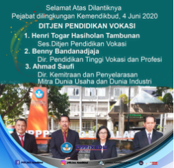 Selamat Atas Dilantiknya Pejabat di Lingkungan Kemendikbud