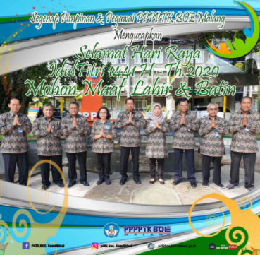 Selamat Hari Raya IDULFITRI 1441 H