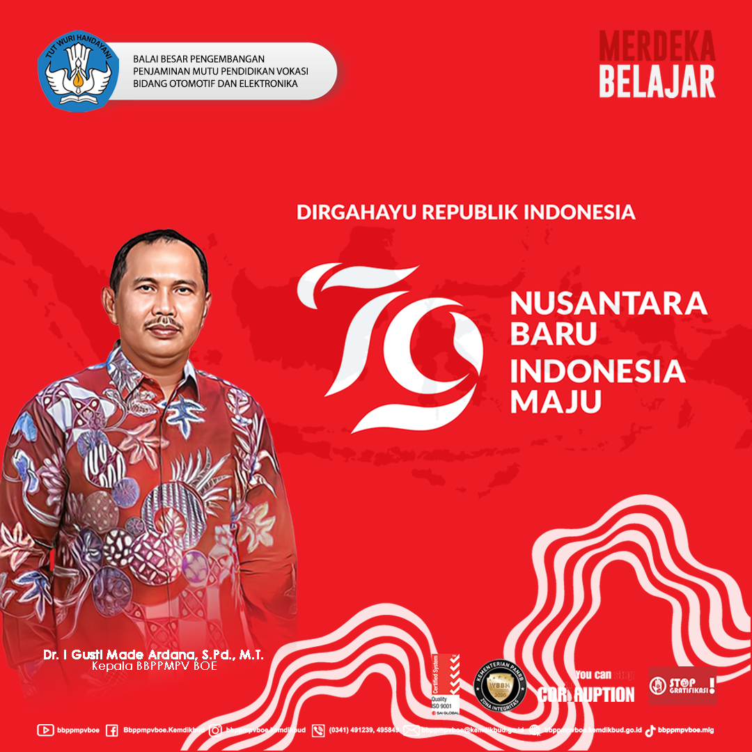 Dirgahayu Republik Indonesia ke-79