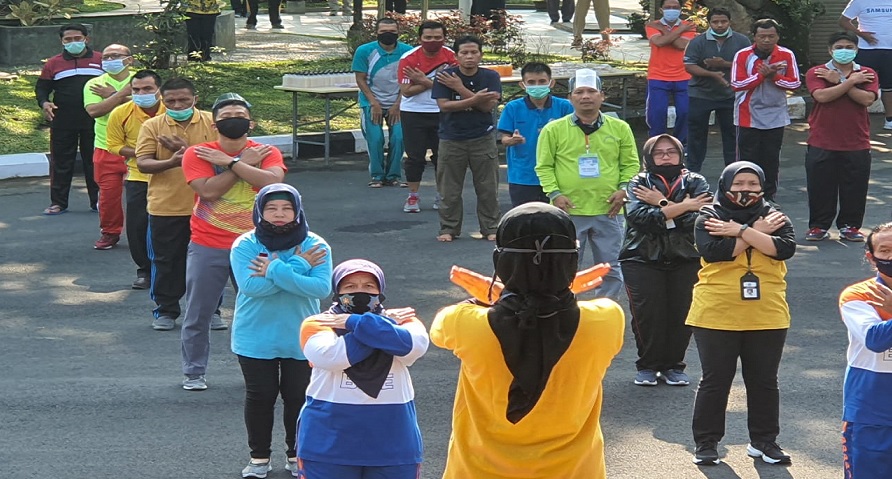 Bangkitkan energi positif peserta Diklat Upskilling & Reskilling