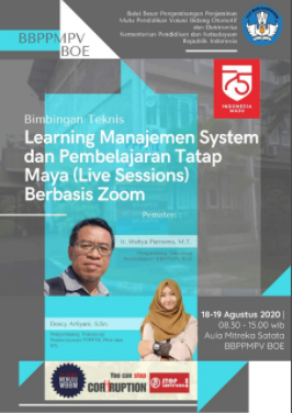 Bimbingan Teknis Learning Manajemen System dan Pembelajaran Tatap Maya Berbasis Zoom