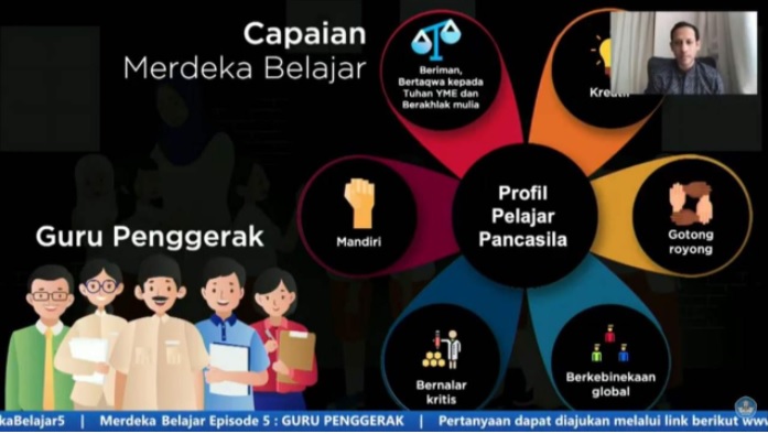 Peluncuran Guru Penggerak, Mendikbud Apresiasi Kepsek Asal Maluku dan Bali 