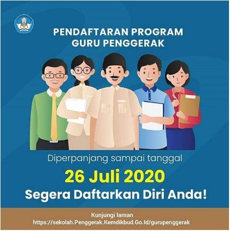 Pendaftaran Program Guru Penggerak Angkatan 1