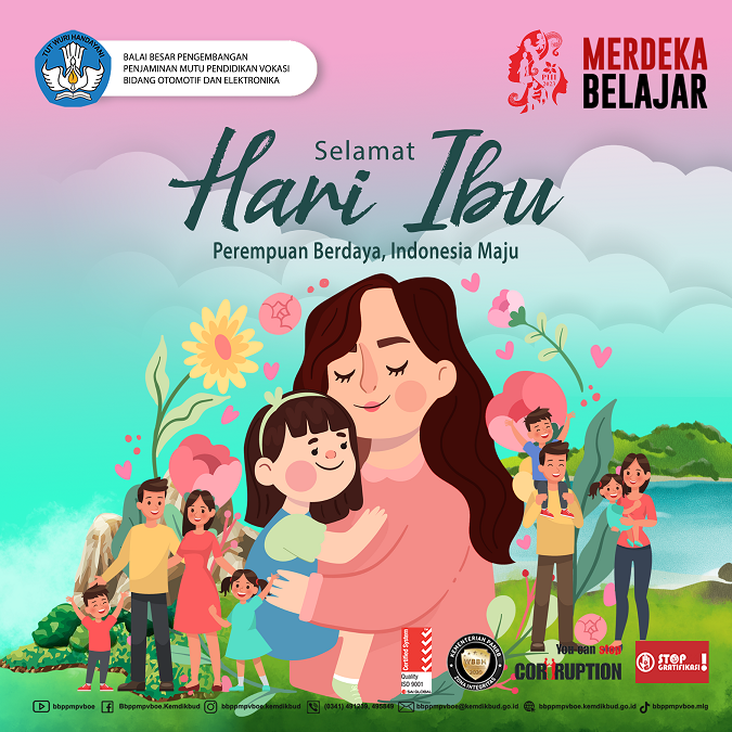 Selamat Hari Ibu, Perempuan Berdaya, Indonesia Maju