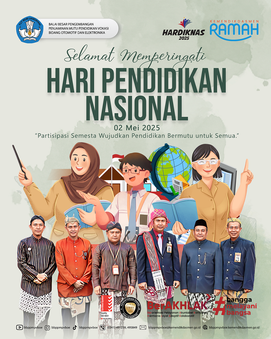 Selamat Memperingati Hari Pendidikan Nasional, 2 Mei 2025