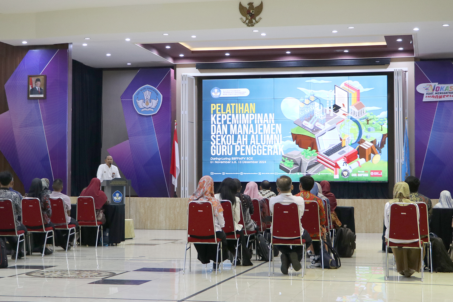 BBPPMPV BOE Selenggarakan Pelatihan Kepemimpinan untuk Guru Penggerak