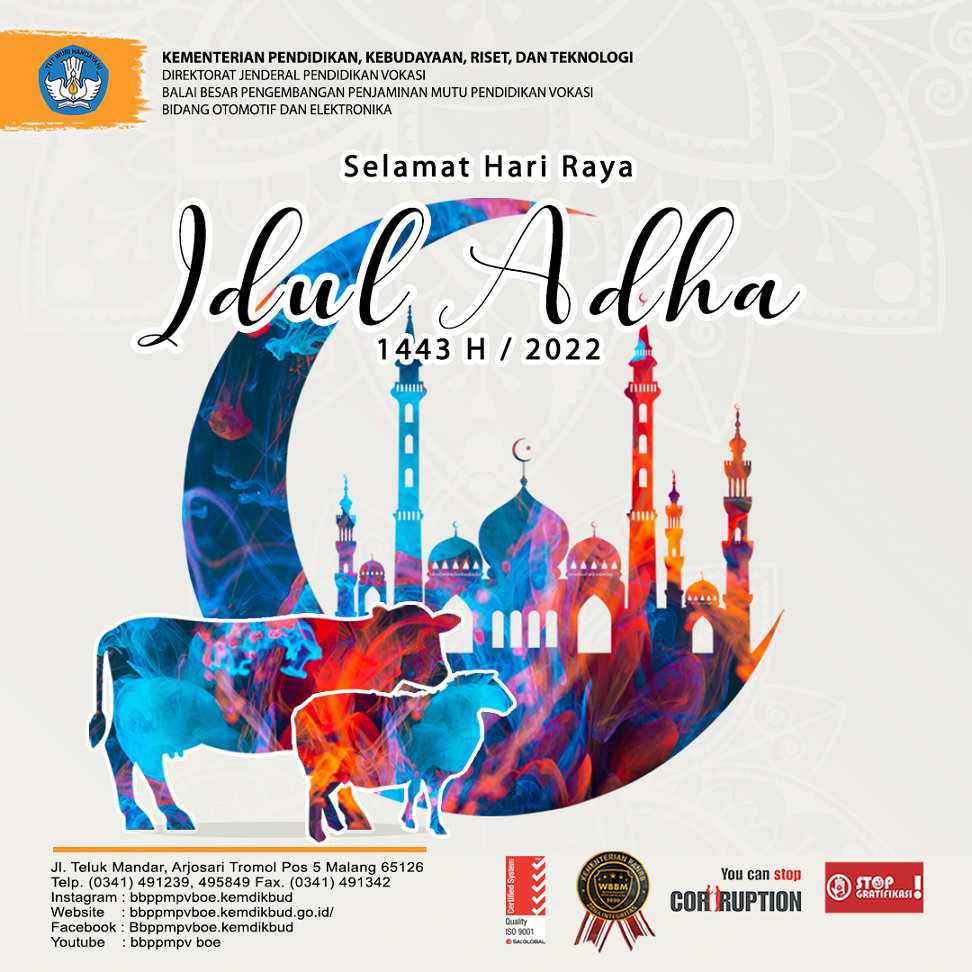Selamat Hari Raya Idul Adha 1443 Hijriah