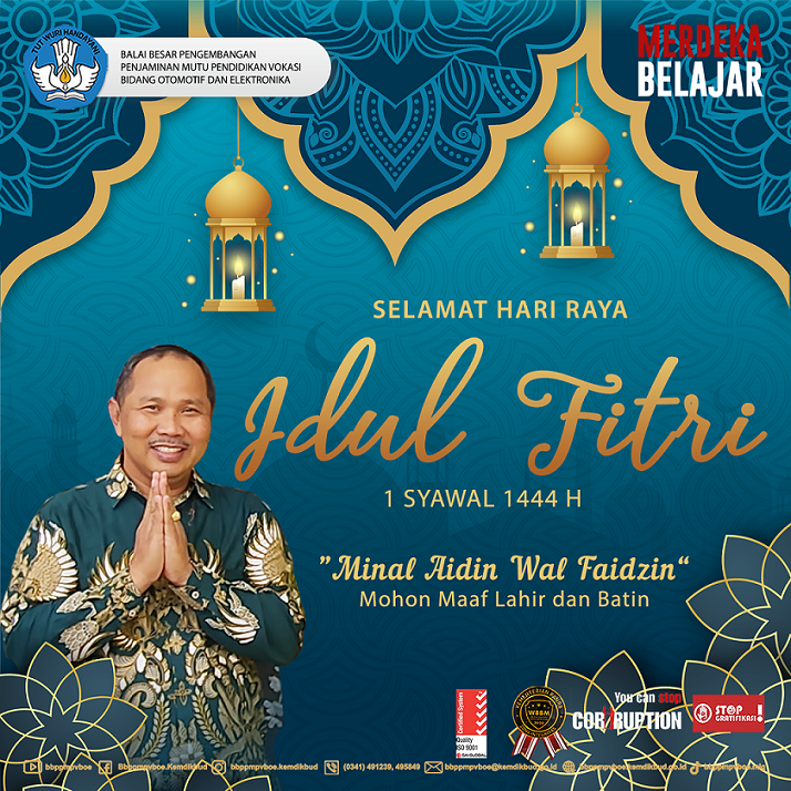 Selamat Hari Raya Idul Fitri 1444 Hijriah