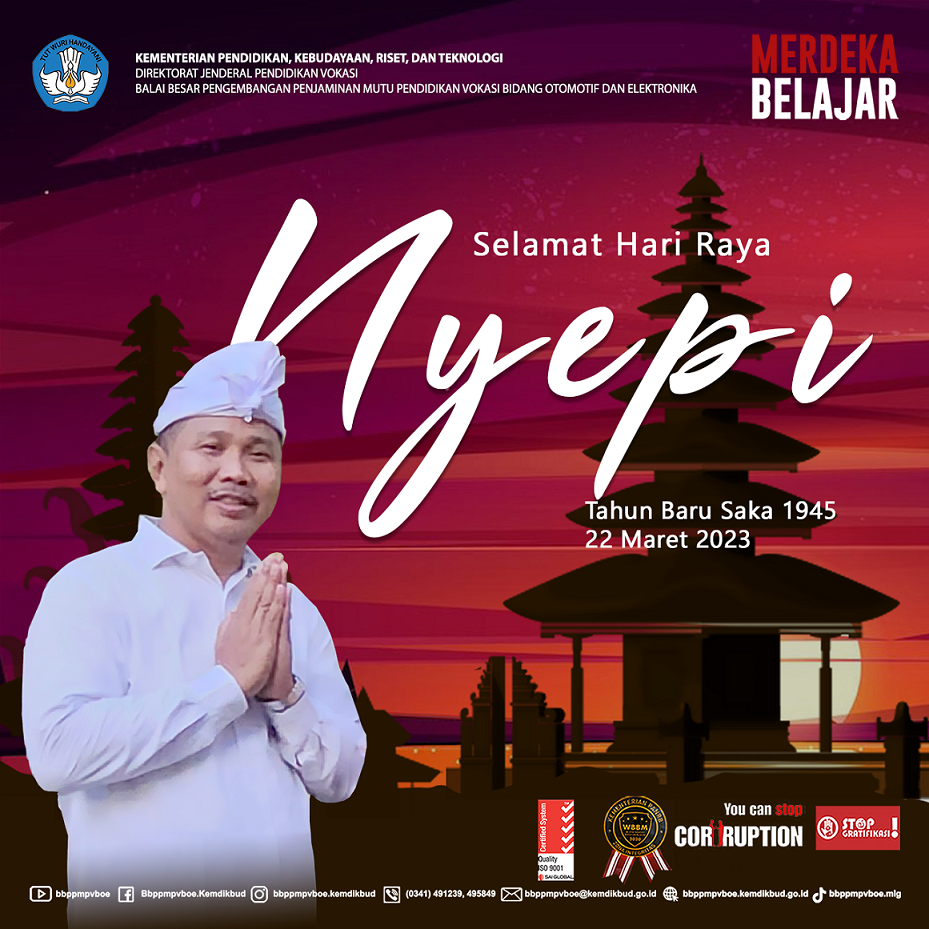 Selamat Hari Raya Nyepi Tahun Baru Saka 1945