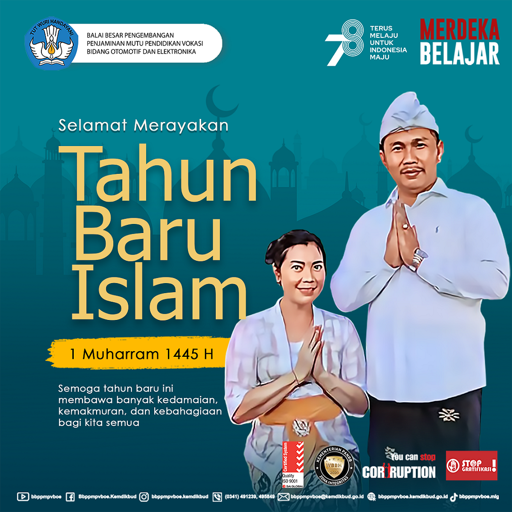 Selamat Tahun Baru Islam 1 Muharram 1445 Hijriah