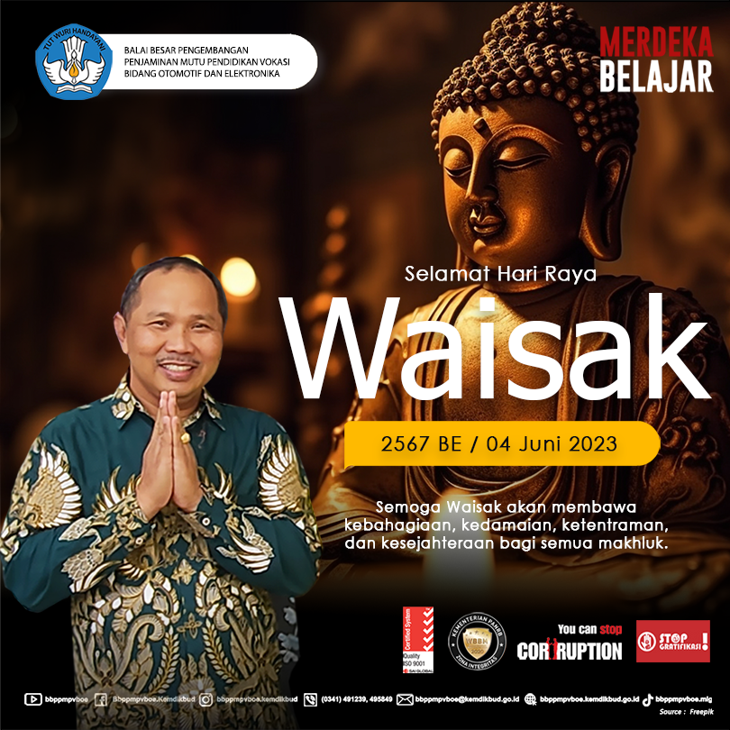 Selamat Hari Raya Waisak 2567 BE, 04 Juni 2023