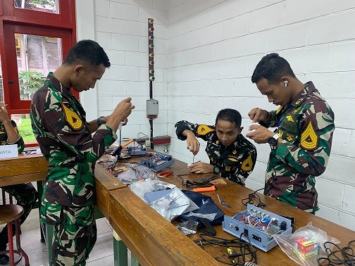 Taruna Taruni AAL Jadikan BBPPMPV BOE Kawah Candradimuka Dibidang Teknik Elektronika