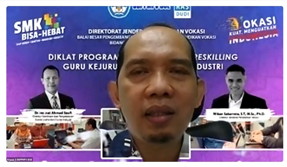 Upskilling dan Reskilling Tahap 3 BBPPMPV BOE