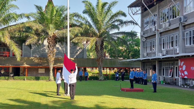 BBPPMPV BOE Gelar Upacara Bendera Hari Lahir Pancasila 2026