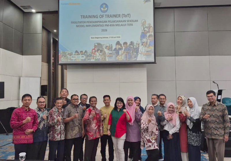 ToT Fasilitator Pendampingan Pelaksanaan Sekolah Model Pembelajaran Mendalam serta Koding dan Kecerdasan Artifisial