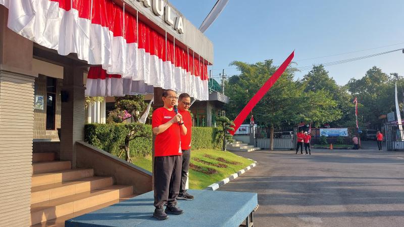 BBPPMPV BOE Gelar Jalan Sehat Semarakkan HUT ke-81 Kemerdekaan Republik Indonesia