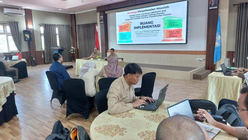 Workshop Ruang Implementasi Pasca Pelatihan Bagi PTK