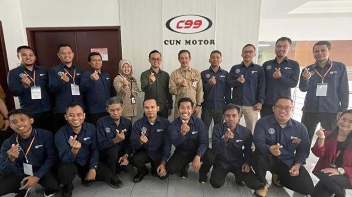 Dukung Pendidikan Vokasi, CUN Motor Group Ditunjuk Jadi Tempat Pelatihan oleh BBPPMPV BOE Malang