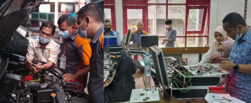 Dosen PTV Asah Kemampuan Praktek Skill Mengajar di BBPPMPVBOE