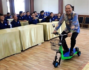 Teknologi Smart Electric Otopad di Tanamkan pada Projek PJBL BBPPMPV BOE