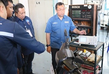 Pemeliharaan Kelistrikan dan Engine Management System di BBPPMPV BOE