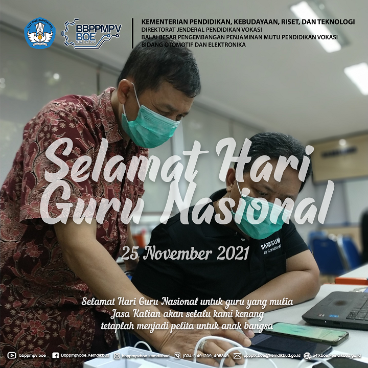 Selamat Hari Guru Nasional