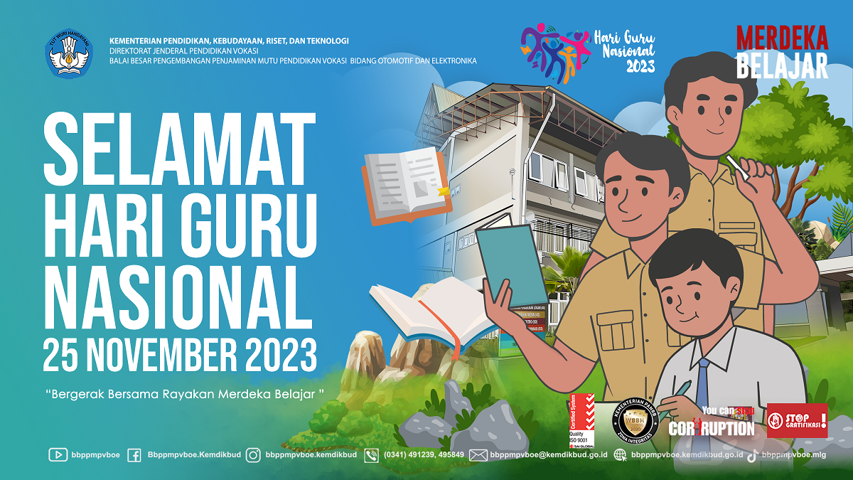 Selamat Hari Guru Nasional, 25 November 2023