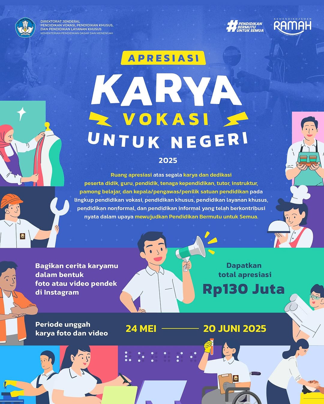 Apresiasi Karya Vokasi Untuk Negeri 2025