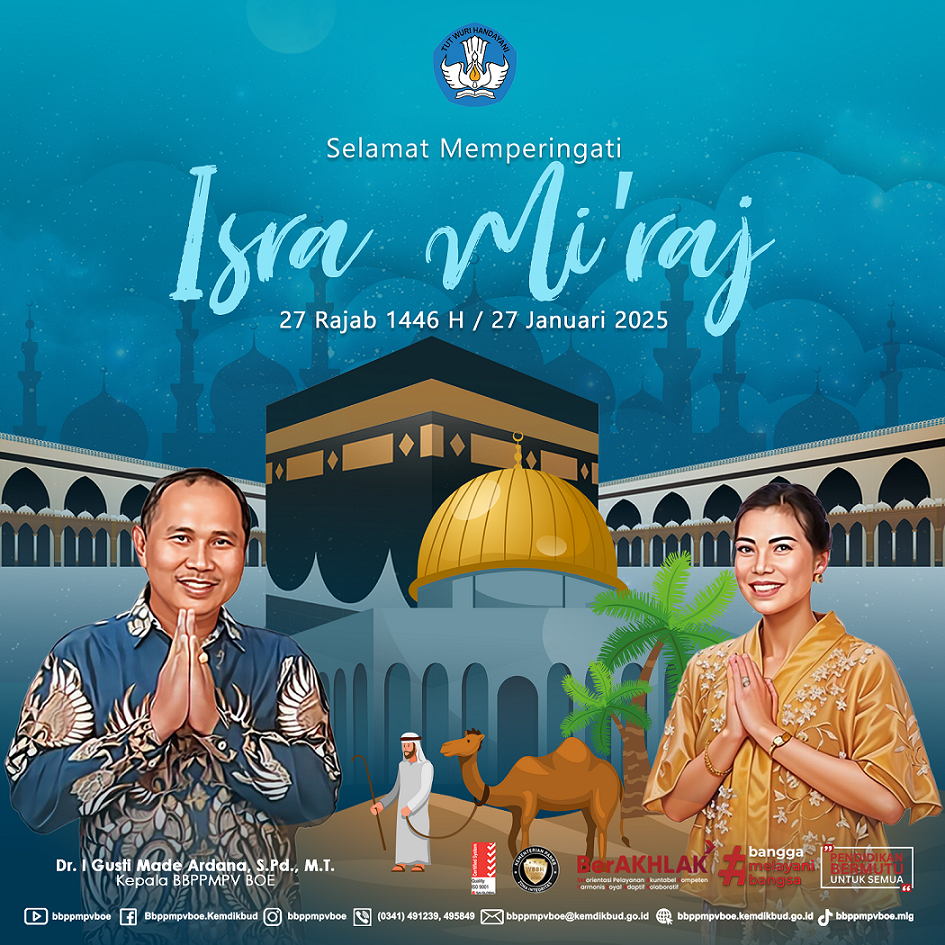 Selamat Memperingati Isra Miraj Nabi Muhammad SAW 27 Rajab 1446 H