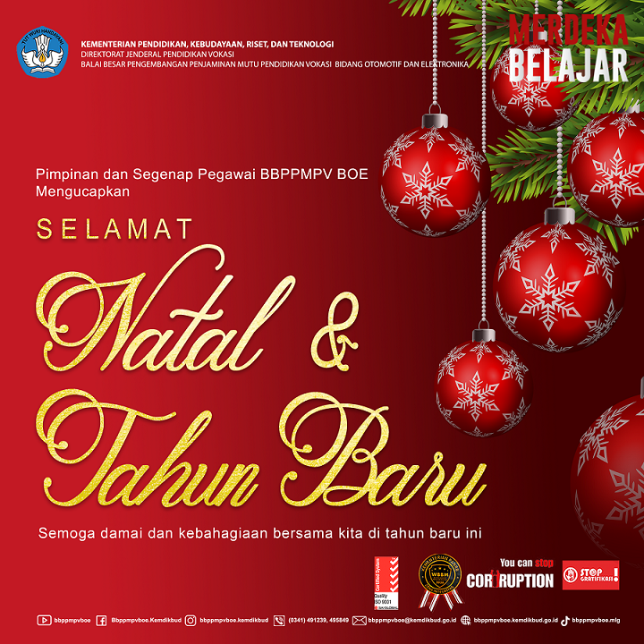 Selamat Natal dan Tahun Baru 2023