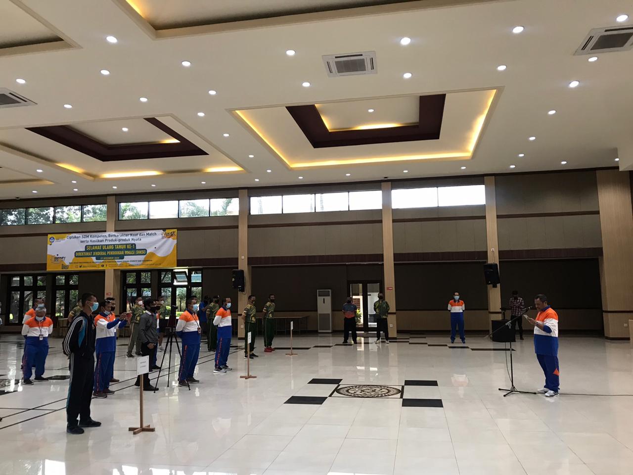 Dies Natalis Vokasi, BBPPMPV BOE Malang Gelar Pertandingan Olahraga