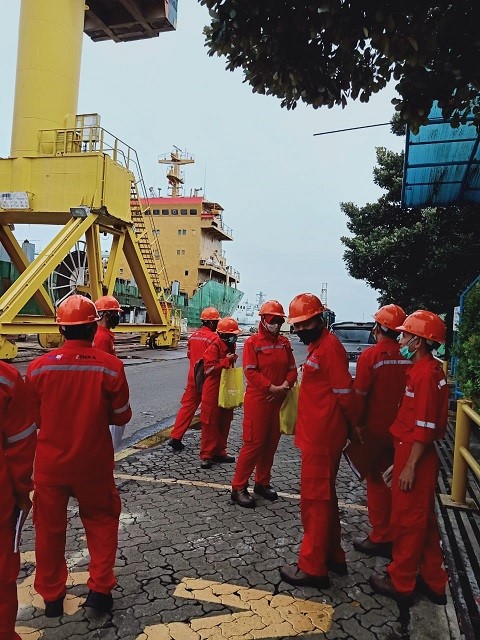 OJT Teknik Mesin Program UpSkilling dan Reskilling BBPPMPV BOE Malang  di PT.PAL Surabaya