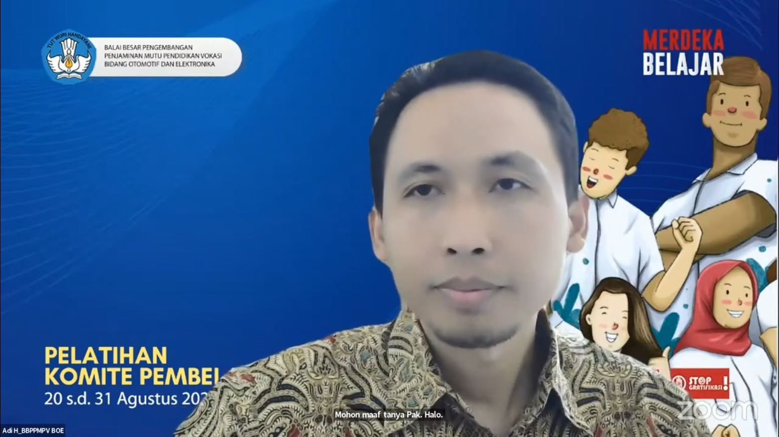 Pelatihan Komite Pembelajaran sebagai Peningkatan Kompetensi SMK Pusat Keunggulan