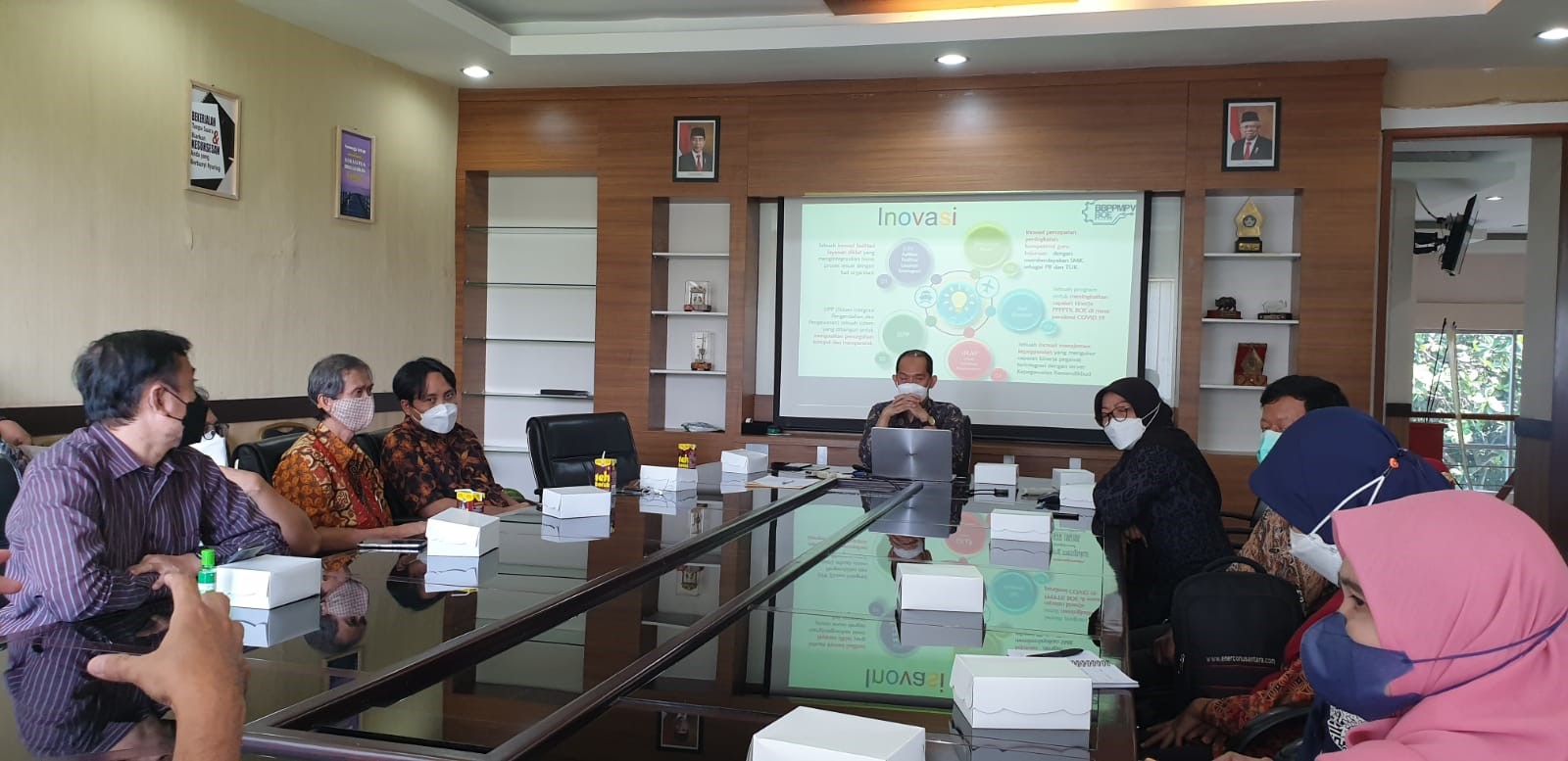 PENS Kunjungan Zona Integritas ke BBPPMPVBOE