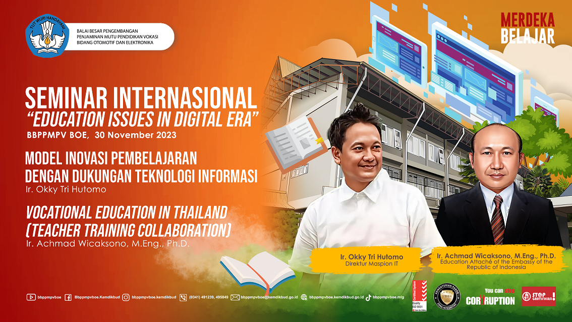 Seminar Internasional, Education Issues In Digital Era