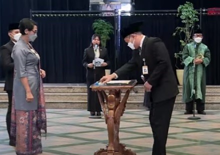 Pelantikan Pejabat di Lingkungan Kementerian Pendidikan, Kebudayaan,Riset, dan Teknologi