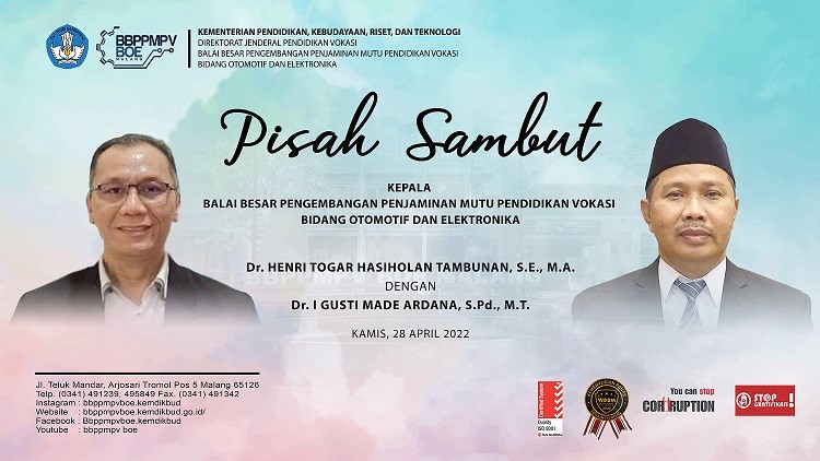 Kurikulum Merdeka, Penguatan Karakter Dimplementasi dan Diikuti Perubahan Midset di BBPPMPV BOE 