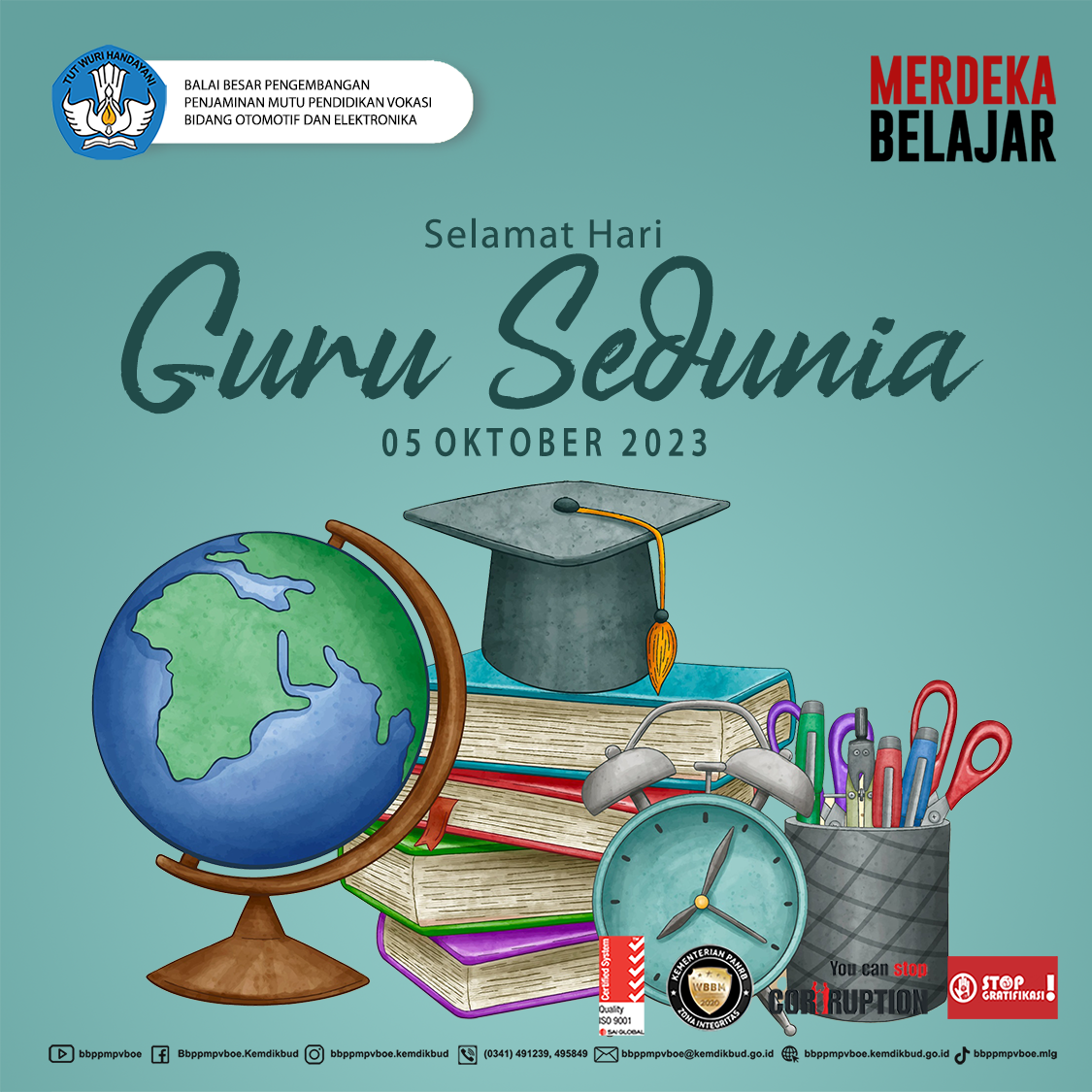 Selamat Hari Guru Sedunia, 5 Oktober 2023