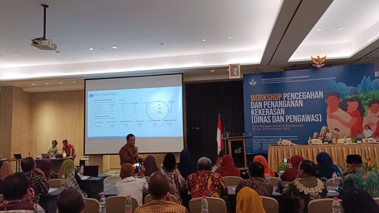 Workshop Pencegahan dan Penanganan Kekerasan Kepada Dinas dan Pengawas