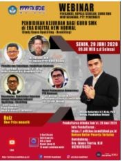 Webinar Pendidikan Kejuruan bagi Guru SMK di Era Digital New Normal